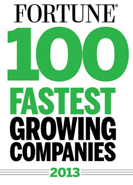 Fortune - 100 Fastest Growing Companies 2013